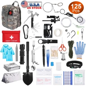 125-in-1 Emergency Survival & First Aid Kit