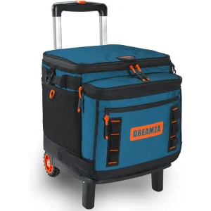 60-Can Wheeled Soft Cooler – Leakproof Rolling Insulated Bag