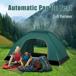 2–3 Person Automatic Pop-Up Camping Tent