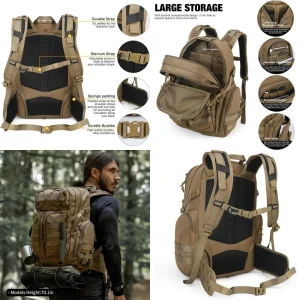 Mardingtop 40L MOLLE Tactical Backpack